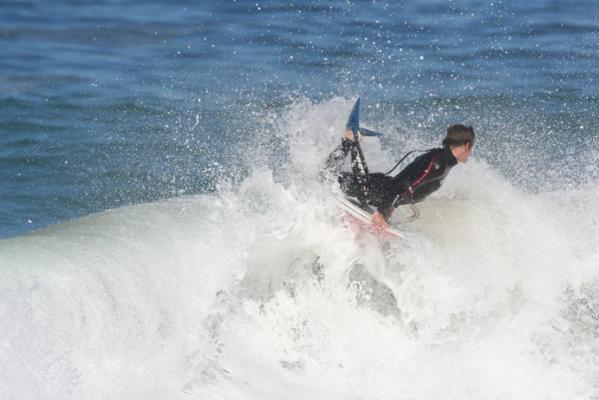 Justin Hoeben at Koeel Bay (Caves)