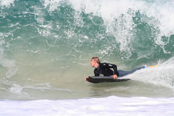 Tomas Degenaar at Koeel Bay (Caves)