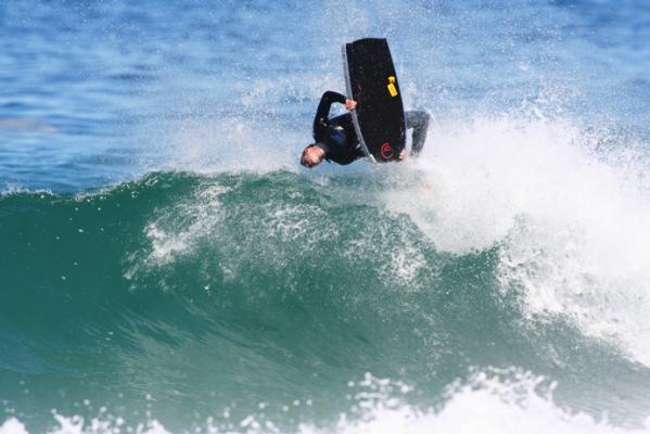 Tomas Degenaar at Koeel Bay (Caves)