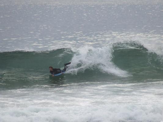 Mathew Ramsay at Koeel Bay (Caves)