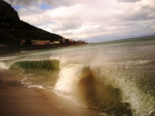 Annemie Rabie at Fish Hoek Beach