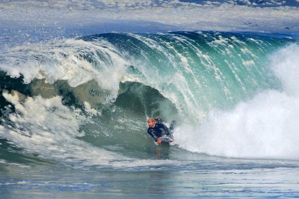 Cobus Bosman at Koeel Bay