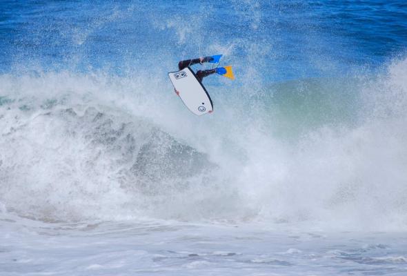 Stefan Roos, ARS (air roll spin) at Koeel Bay