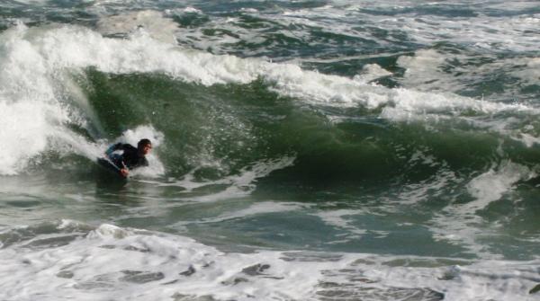 Carl Terblanche at Langbaai Wedge