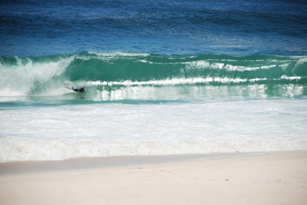 Franky van der Elst at Dias Beach