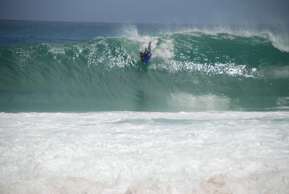 Franky van der Elst at Dias Beach