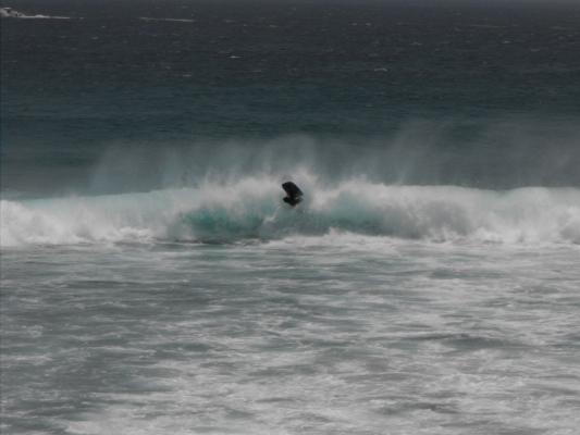 Brusco Cock, invert at Llandudno