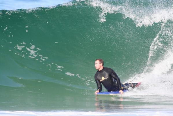 Desmond Terblanche at Koeel Bay (Caves)