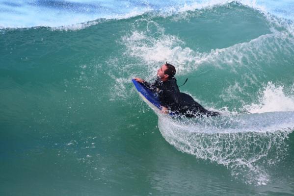 Desmond Terblanche at Koeel Bay (Caves)