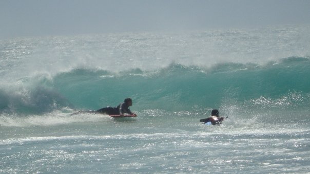 Matthew Papas at Camps Bay Shorey