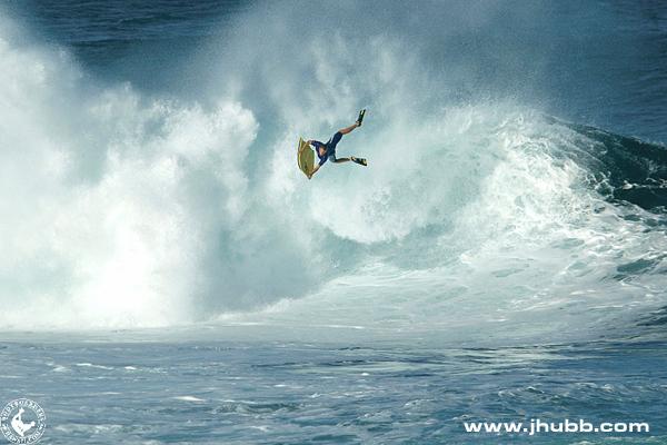 Jeff Hubbard at Pipeline