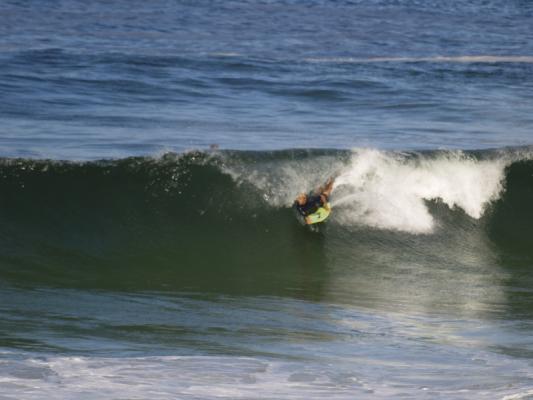 Jozeph Bosman at Koeel Bay (Caves)