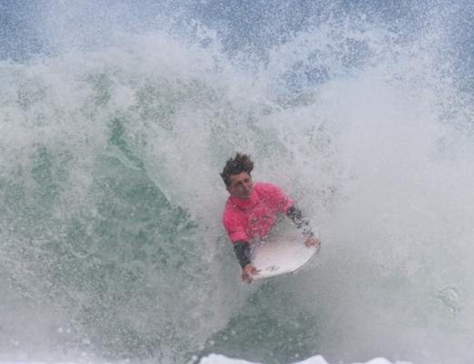 Justin Hoeben at Koeel Bay (Caves)