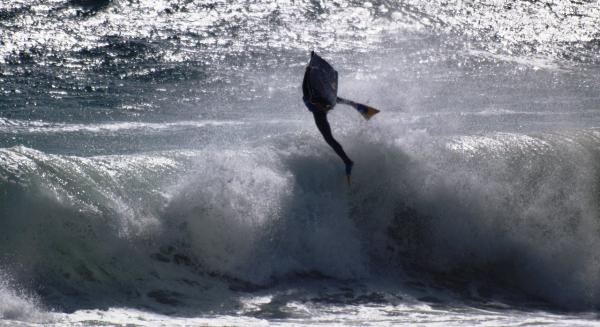 Tomas Degenaar, invert at Koeel Bay