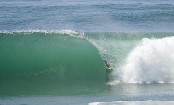 Andre Marais, tube/barrel at New Pier