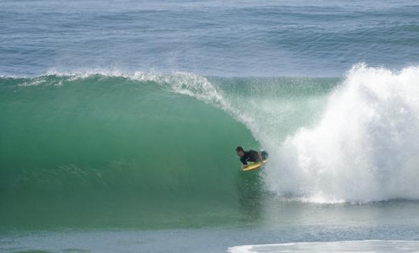 Andre Marais, tube/barrel at New Pier