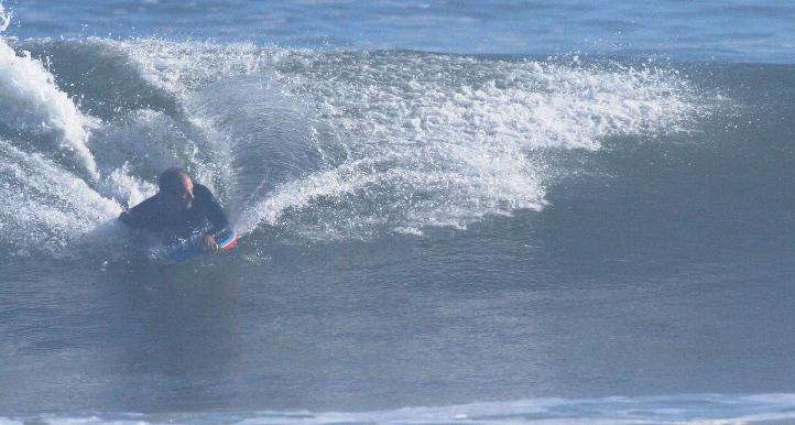 Len Bradford at Elands Bay Point