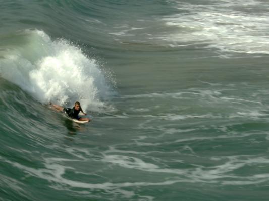 Stuart Bradford at Dairy Beach