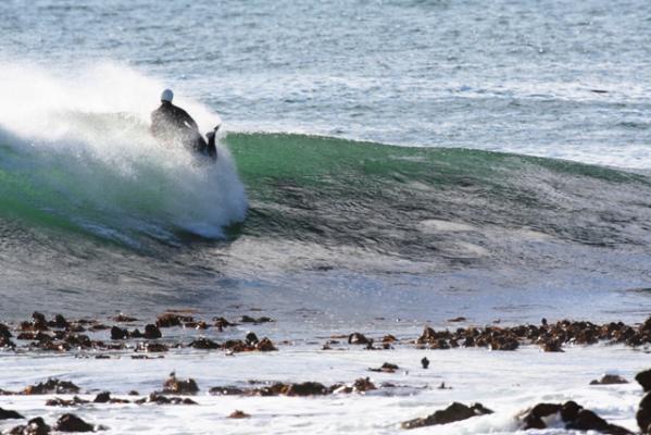 Marcel Habets at Pringel Bay Reef Left