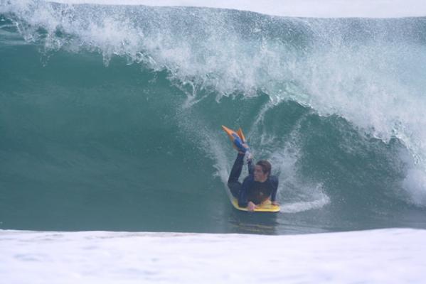 Christian Junker at Koeel Bay