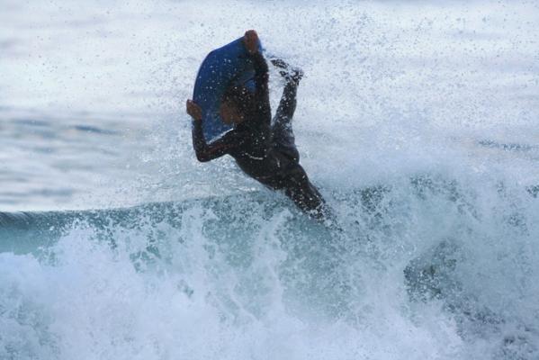 Matthew Lombard at Koeel Bay (Caves)