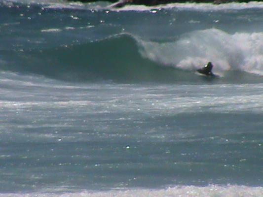 Ryan Collins, bottom turn at Llandudno