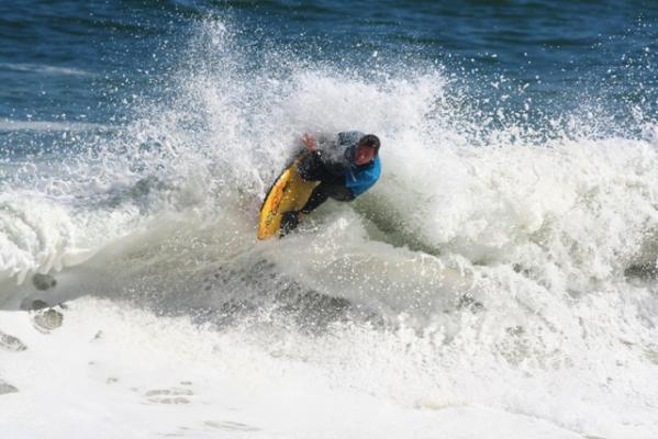 Sean Tickner at Koeel Bay (Caves)