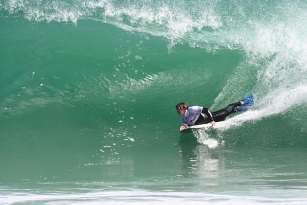 Justin Hoeben at Koeel Bay (Caves)