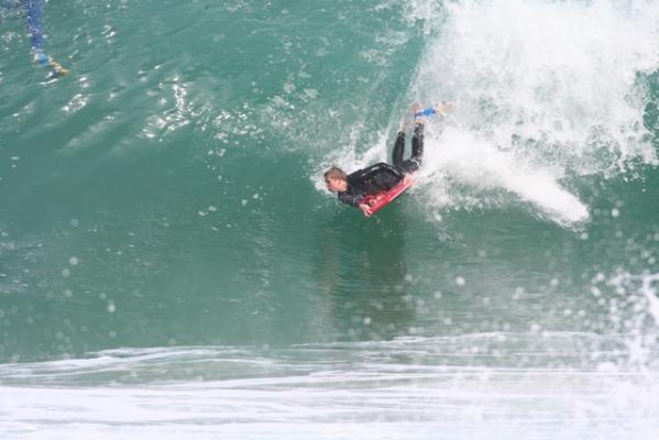 Andre Botha at Koeel Bay (Caves)