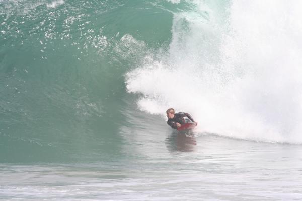 Jozeph Bosman at Koeel Bay (Caves)