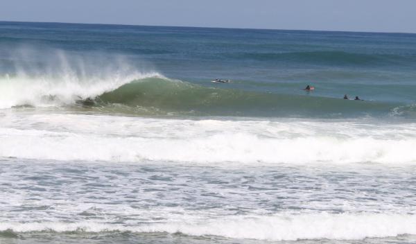 Luan Hasler, tube/barrel at Hossegor