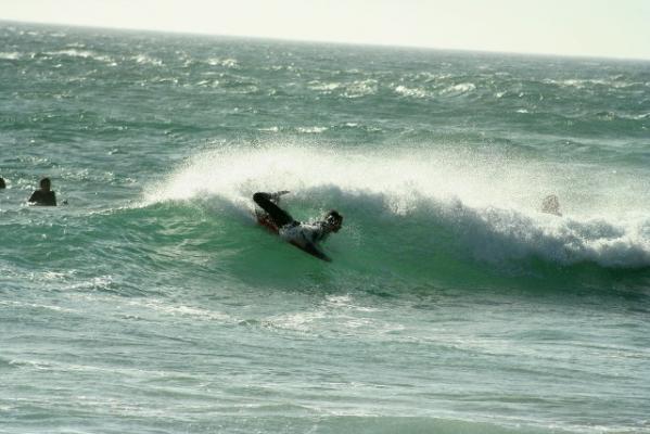 WL Pretorius at Koeel Bay (Caves)