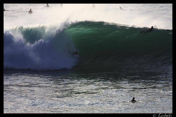 Billy Thiel at Padang Padang