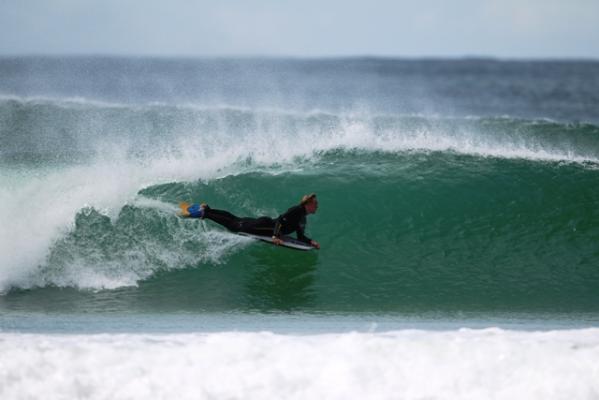 Bernard Hoogendijk at Koeel Bay (Caves)