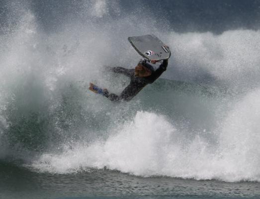 Bernard Hoogendijk at Koeel Bay (Caves)