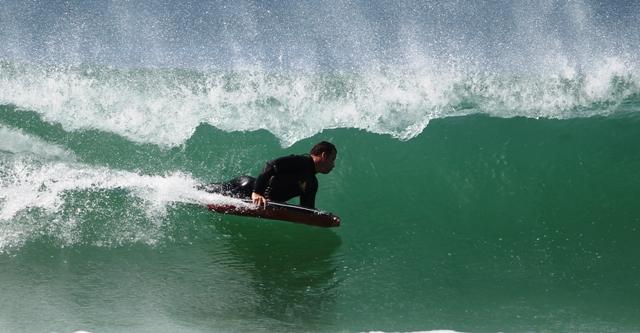 Gustav Botha at Koeel Bay (Caves)