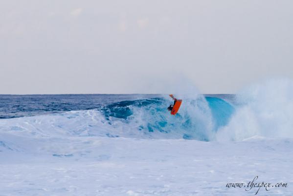 Mark McCarthy, back flip at Backdoor