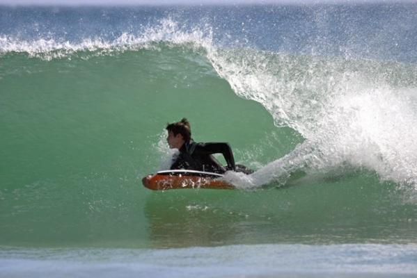 Peter Raven Maben, tube/barrel at Llandudno