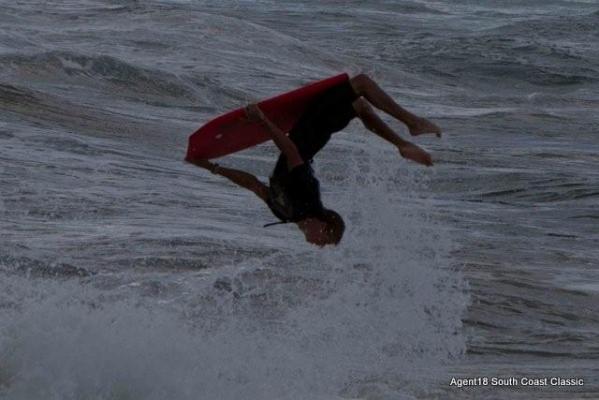 Terence Pieters, back flip at Margate