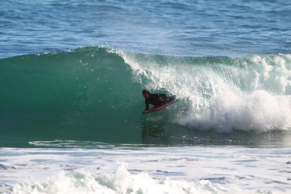 Andre Botha at Koeel Bay (Caves)