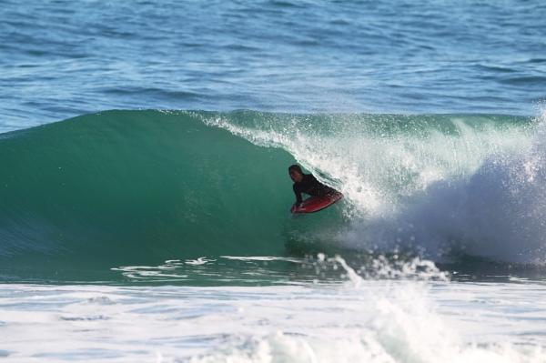 Andre Botha at Koeel Bay (Caves)