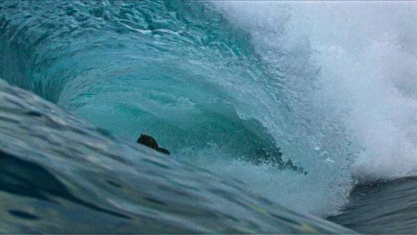 Jared Houston, tube/barrel at Shark Island