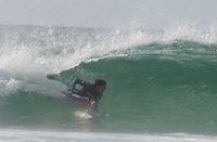 Michael Colclough, tube/barrel at Llandudno