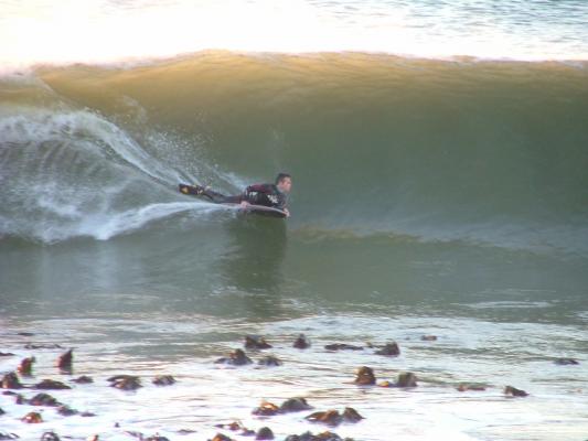 Stuart Lee, bottom turn at Off The Wall
