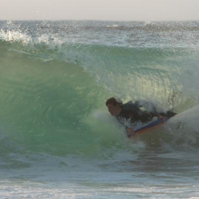 Michael Colclough, tube/barrel at Llandudno