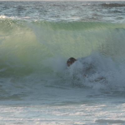 Michael Colclough, tube/barrel at Llandudno