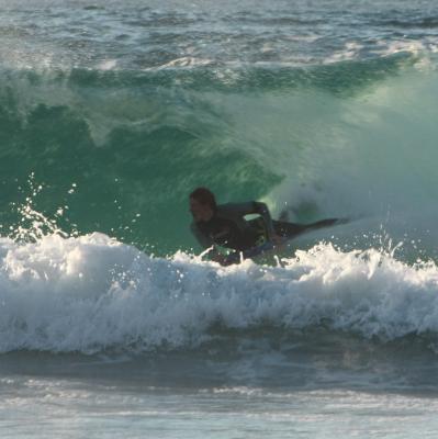 Michael Colclough, tube/barrel at Llandudno