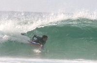 Michael Colclough, tube/barrel at Cape Saint Francis