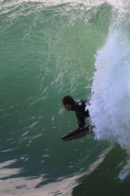 Beyers van der Merwe at Koeel Bay (Caves)