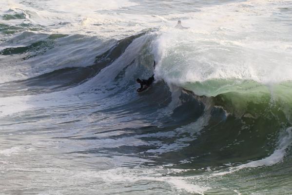 Beyers van der Merwe at Koeel Bay (Caves)
